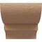 Ekena Millwork 12"W x 12"D x 12"H Wide Ridgewood Rough Cedar Woodgrain TimberThane Corbel, Primed Tan CORUR12X12X12RIDRCPR - alternate 6